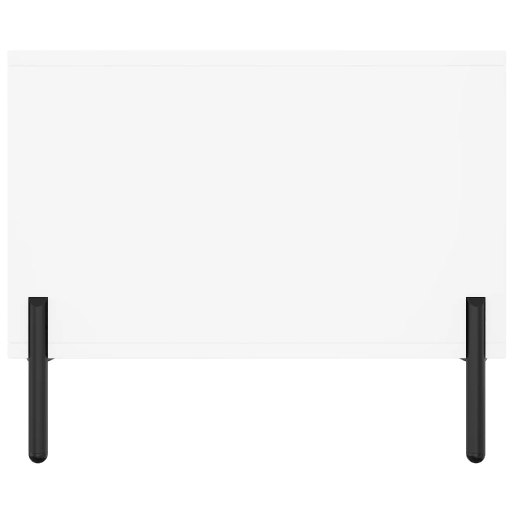 Coffee Table White 90x50x40 cm Engineered Wood