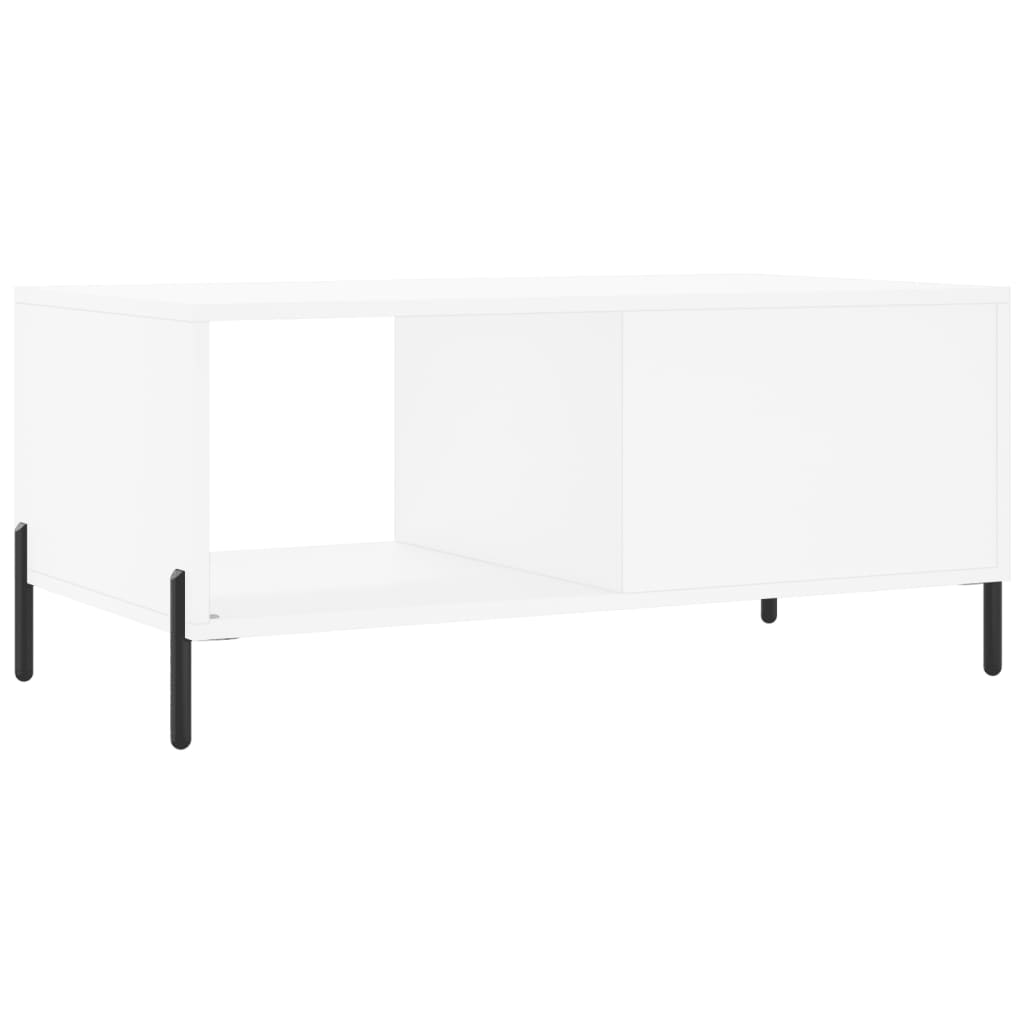 Coffee Table White 90x50x40 cm Engineered Wood
