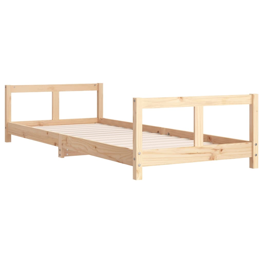 Solid Pine Kids Bed Frame 80x200 cm - Durable & Stylish!