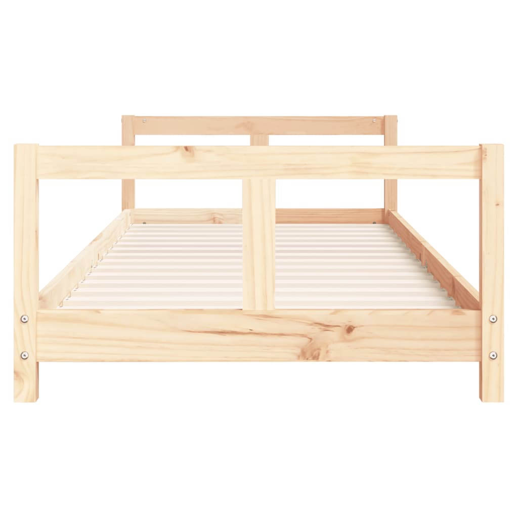 Solid Pine Kids Bed Frame 80x200 cm - Durable & Stylish!