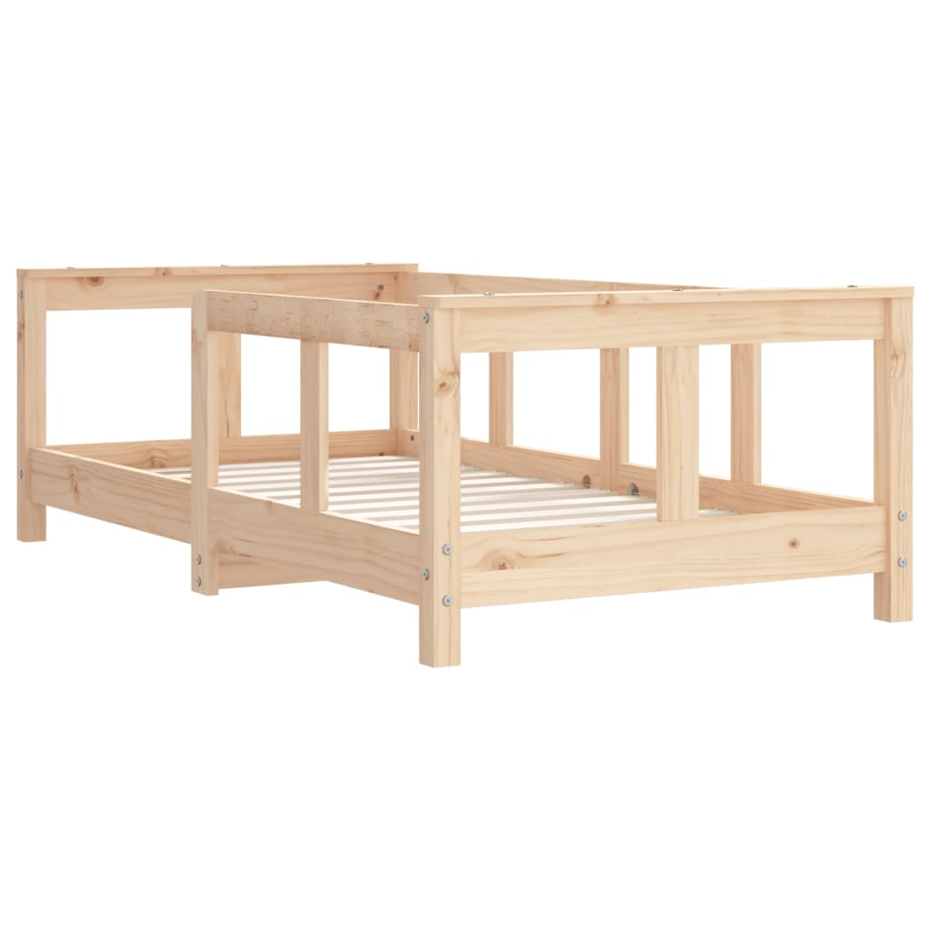 Solid Pine Kids Bed Frame 70x140 cm - Durable & Stylish