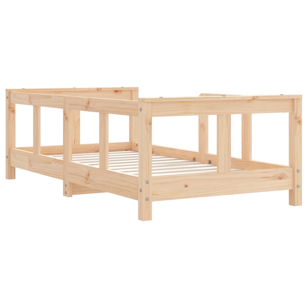 Solid Pine Kids Bed Frame 70x140 cm - Durable & Stylish
