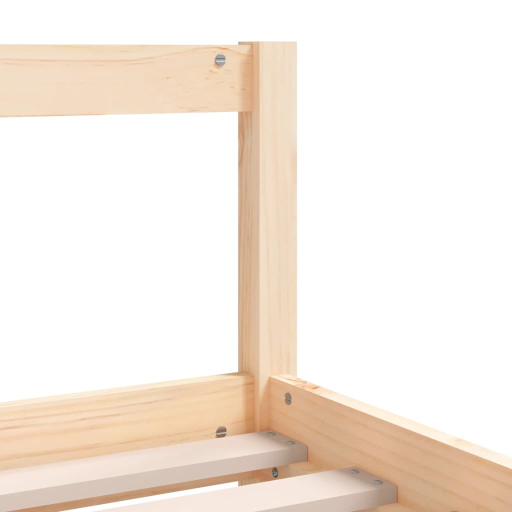 Solid Pine Kids Bed Frame 90x190 cm - Durable & Stylish Design