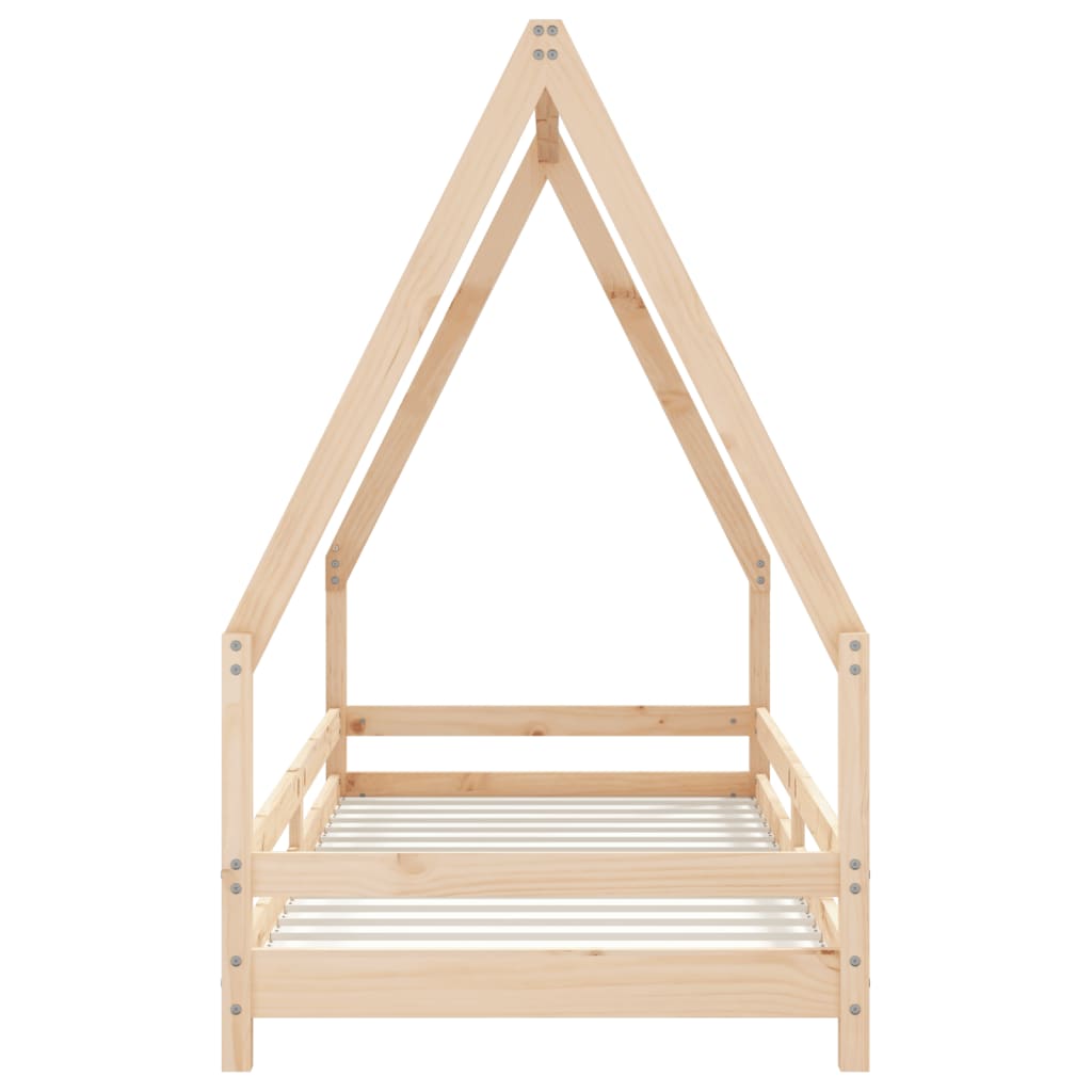 Solid Pine Kids Bed Frame 80x200 cm – Durable & Stylish