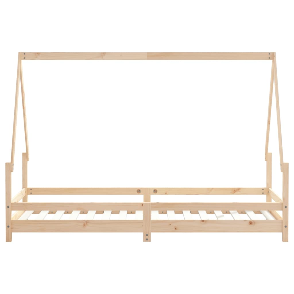 Solid Pine Kids Bed Frame 80x200 cm – Durable & Stylish