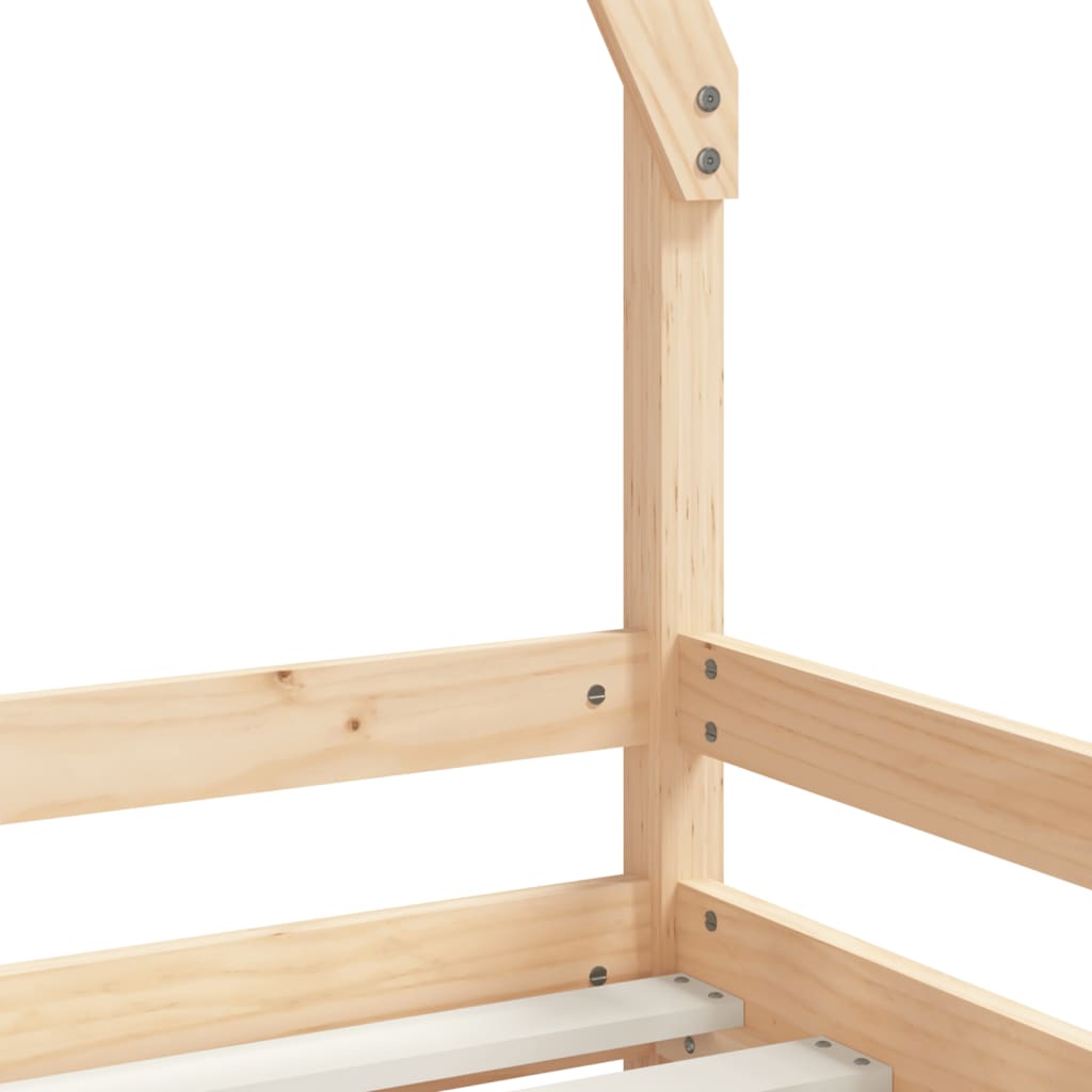 Solid Pine Kids Bed Frame 80x200 cm – Durable & Stylish