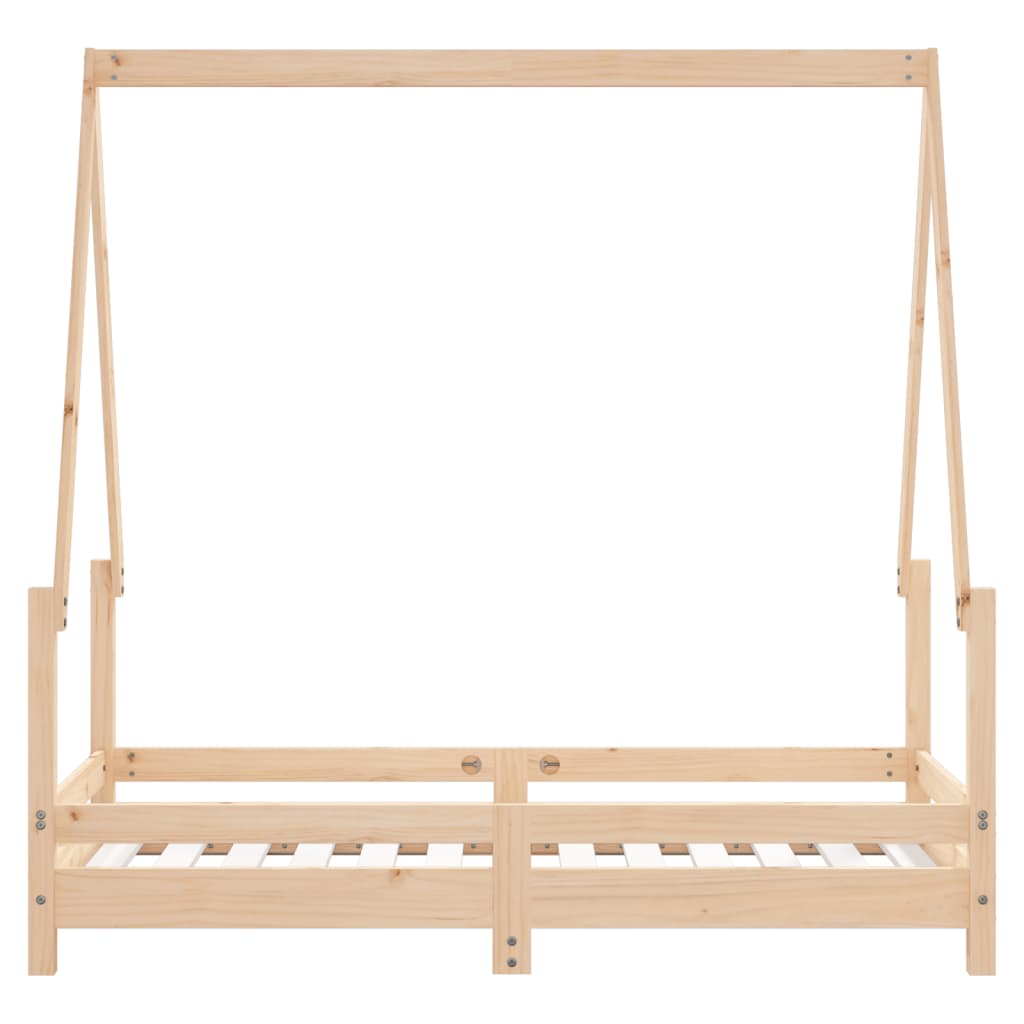 Solid Pine Kids Bed Frame 70x140 cm - Durable & Stylish