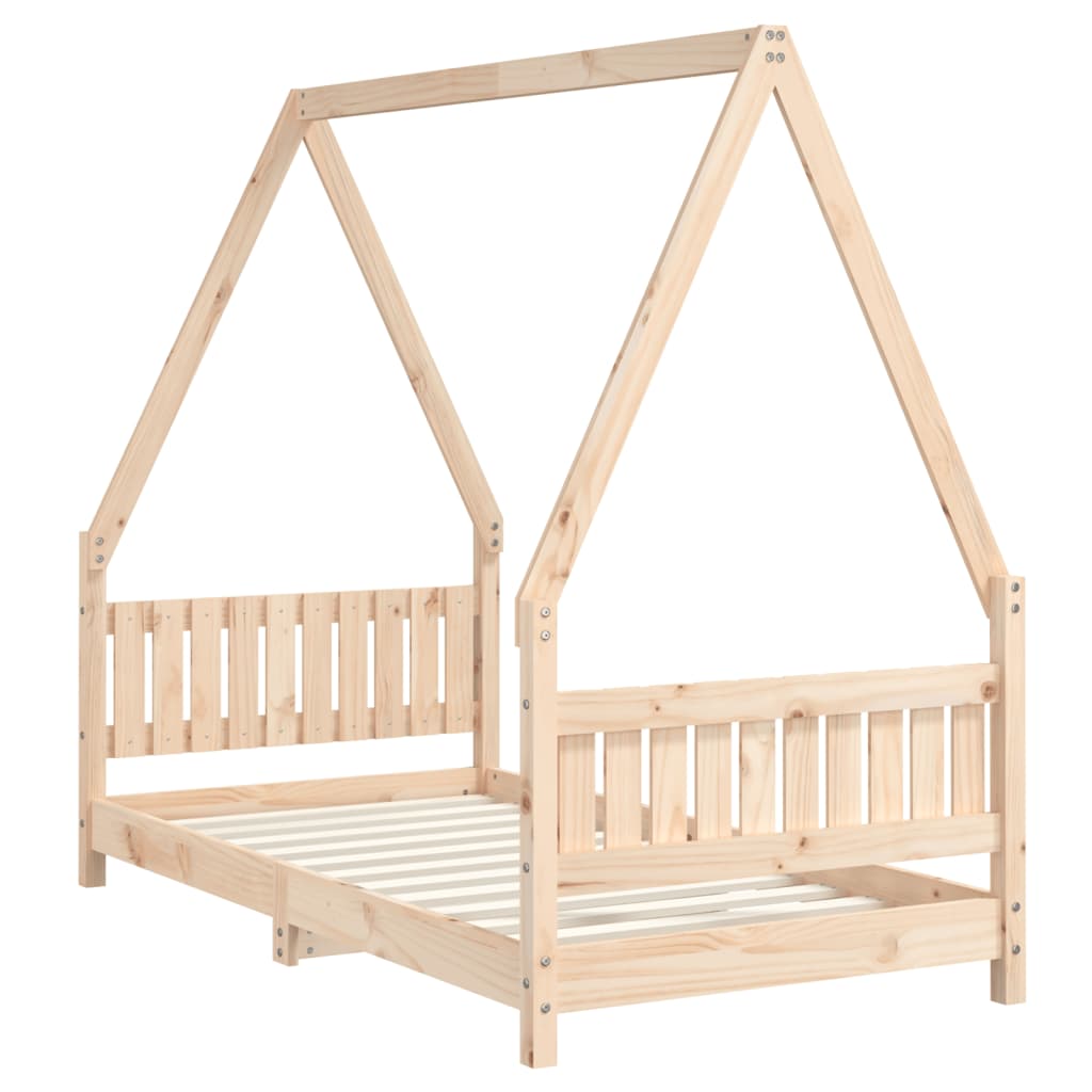 Solid Pine Kids Bed Frame 80x160 cm - Durable & Stylish