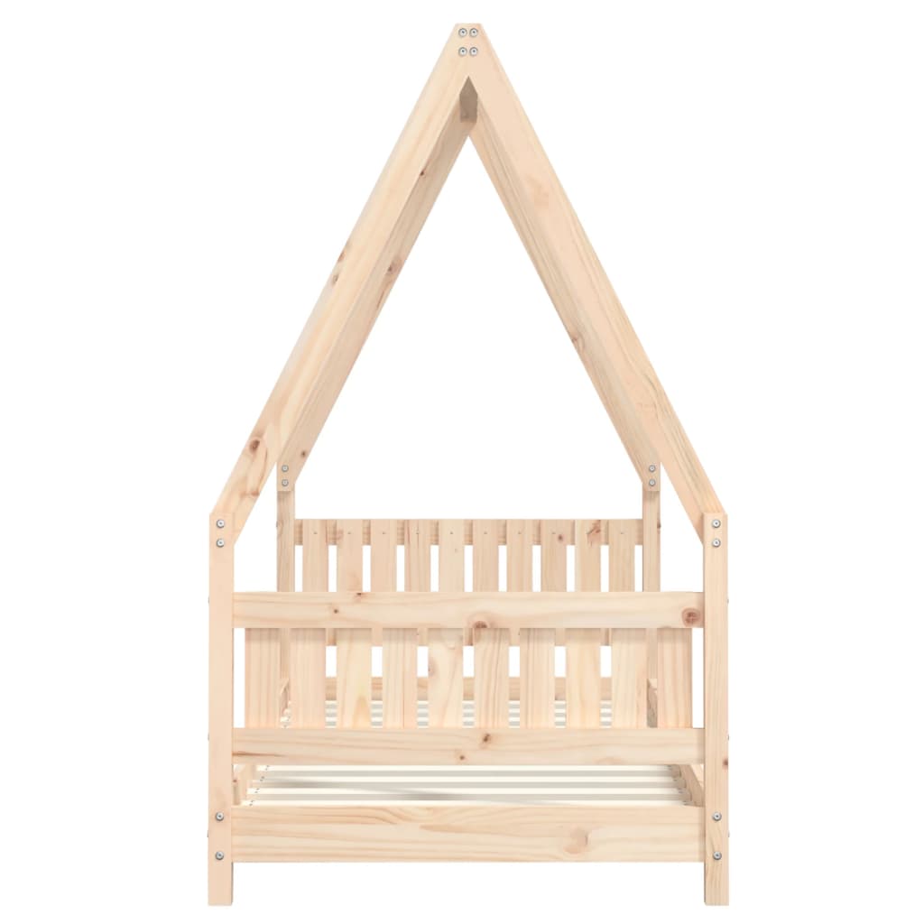 Solid Pine Kids Bed Frame 80x160 cm - Durable & Stylish
