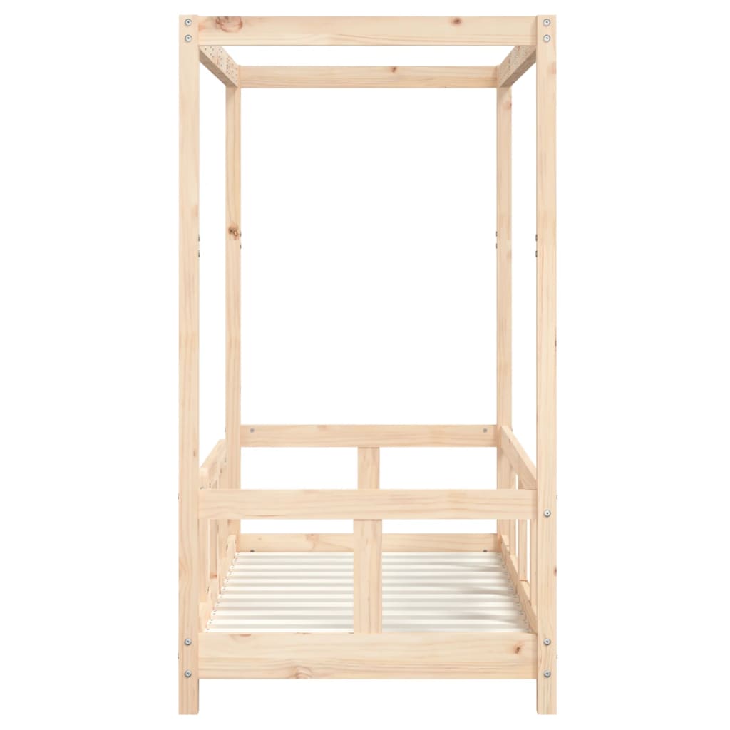 Solid Pine Kids Bed Frame 70x140 cm - Durable & Stylish