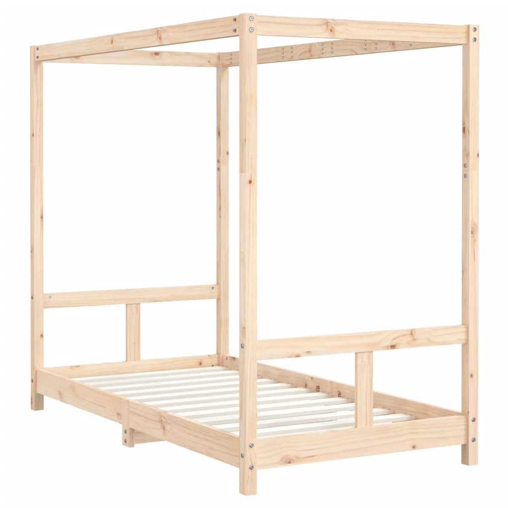 Solid Pine Kids Bed Frame 80x160 cm - Durable & Stylish