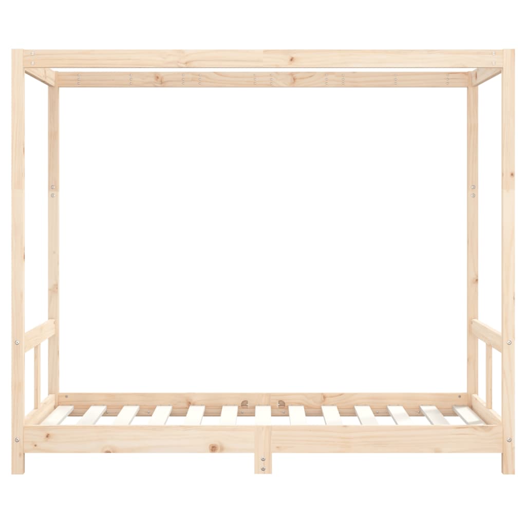 Solid Pine Kids Bed Frame 80x160 cm - Durable & Stylish