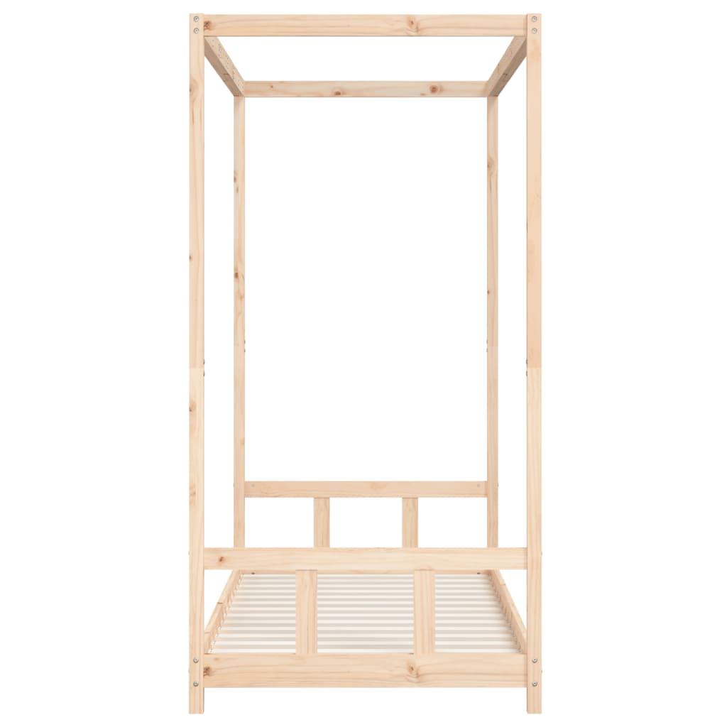 Solid Pine Kids Bed Frame 90x190 cm - Sturdy & Stylish Design