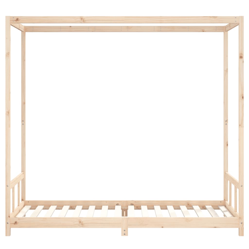 Solid Pine Kids Bed Frame 90x200 cm - Durable & Stylish Design