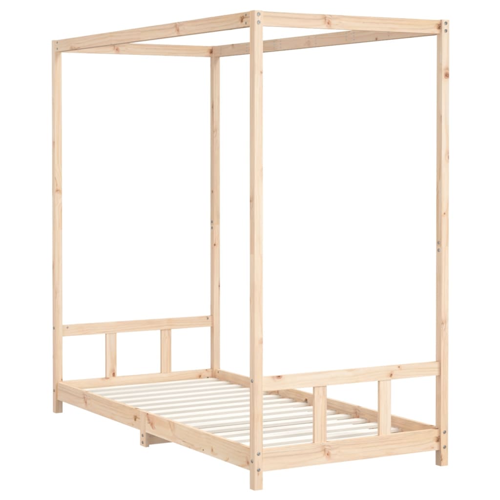 Solid Pine Kids Bed Frame 90x200 cm - Durable & Stylish Design