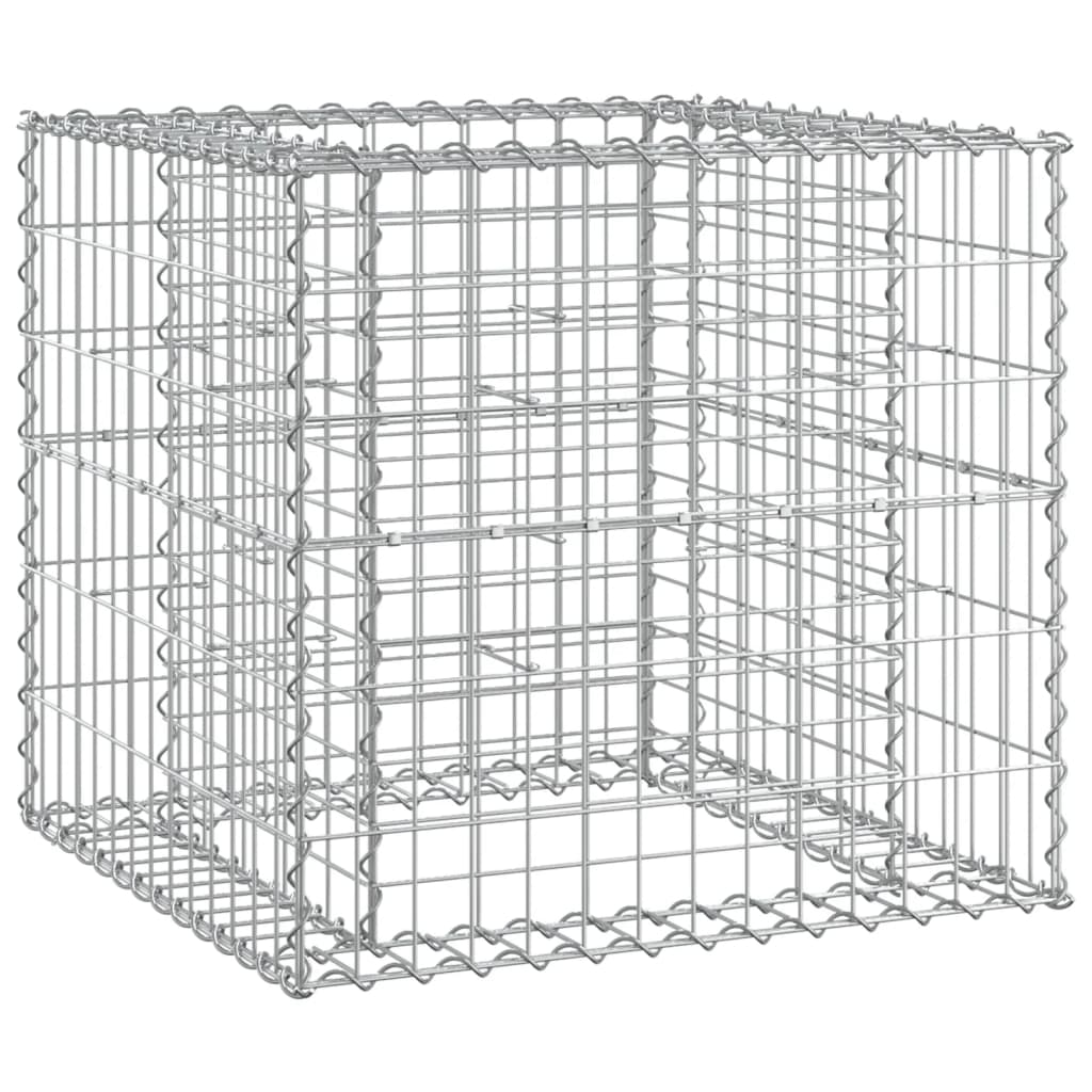 Gabion Basket Garden Bench with Impregnated Pine Wood