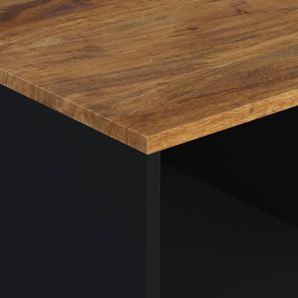 Coffee Table 80x50x40 cm Solid Wood Mango&Engineered Wood