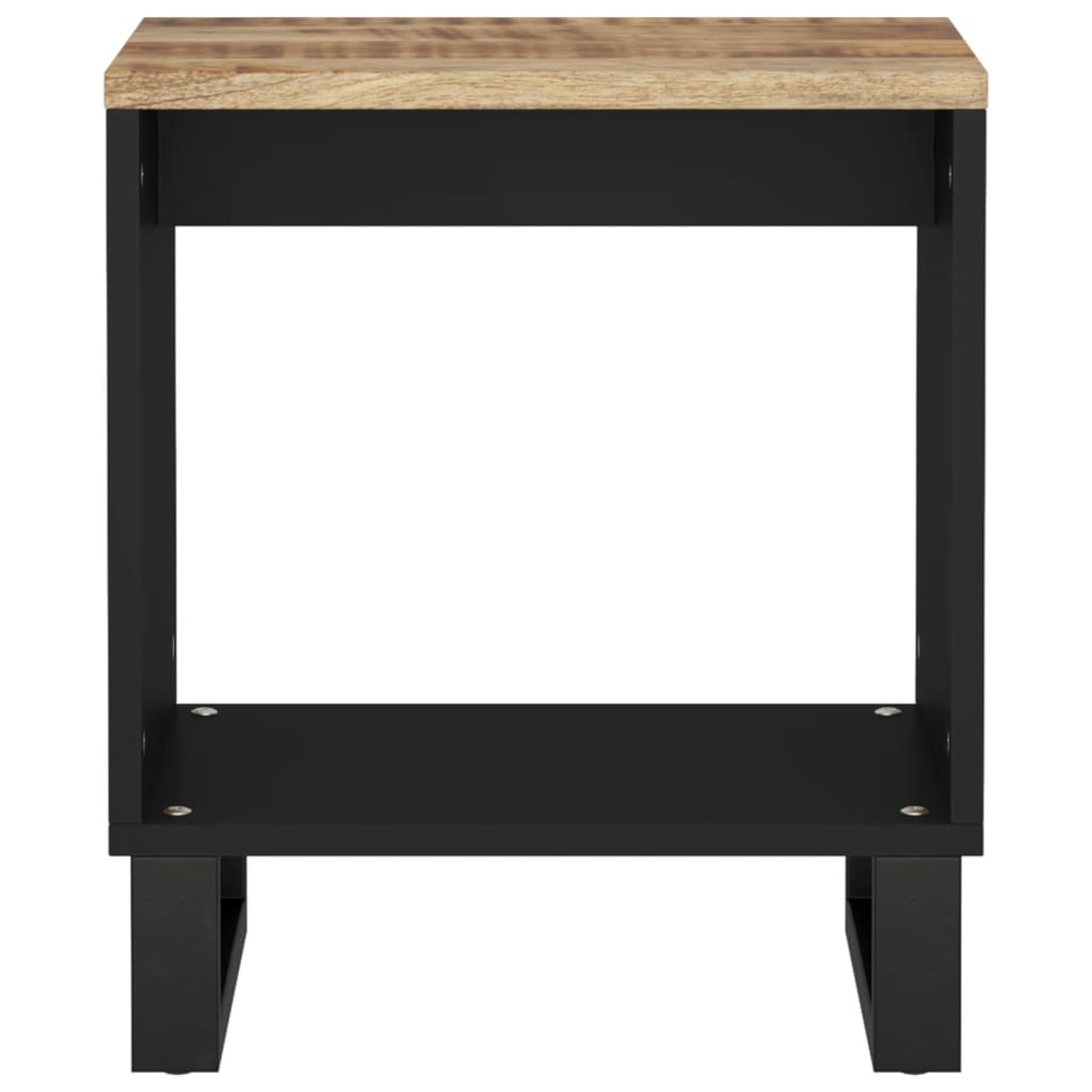 Coffee Table 40x31x46 cm Solid Wood Mango&Engineered Wood