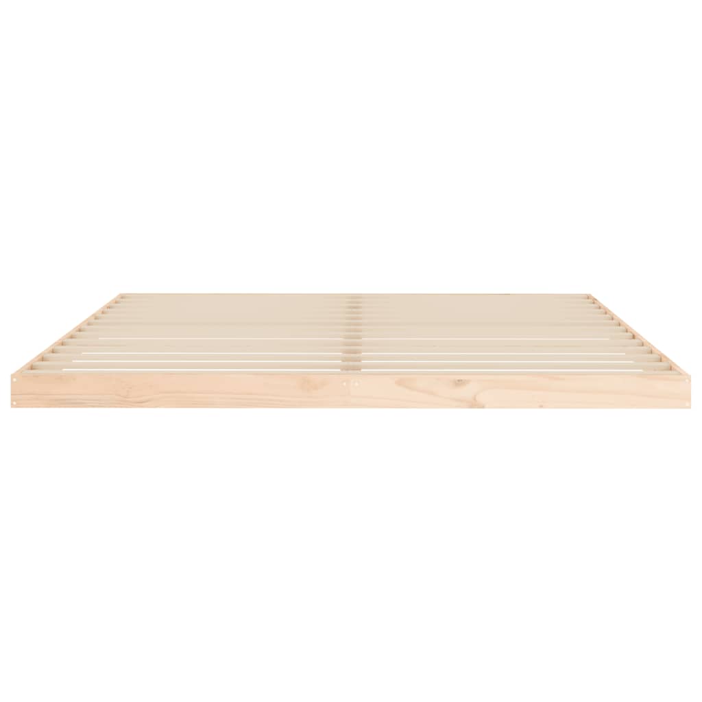 Solid Pine Wood Super King Bed Frame 180x200 cm (No Mattress)