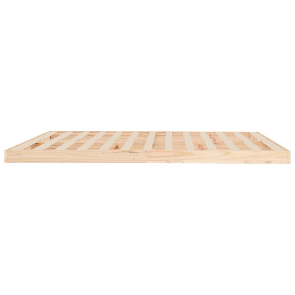 Solid Pine Wood Super King Bed Frame 180x200 cm (No Mattress)