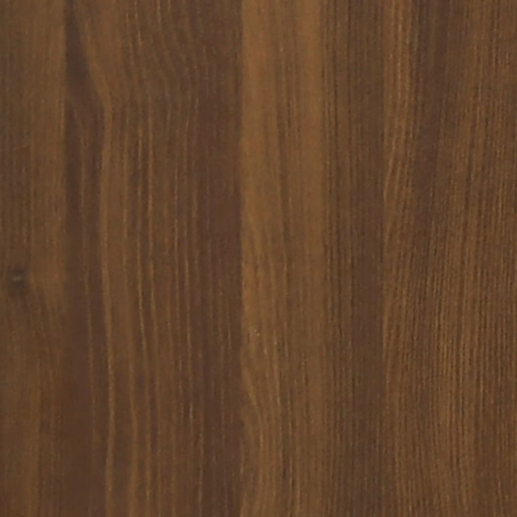Coffee Table Brown Oak 80x50x36 cm Engineered Wood