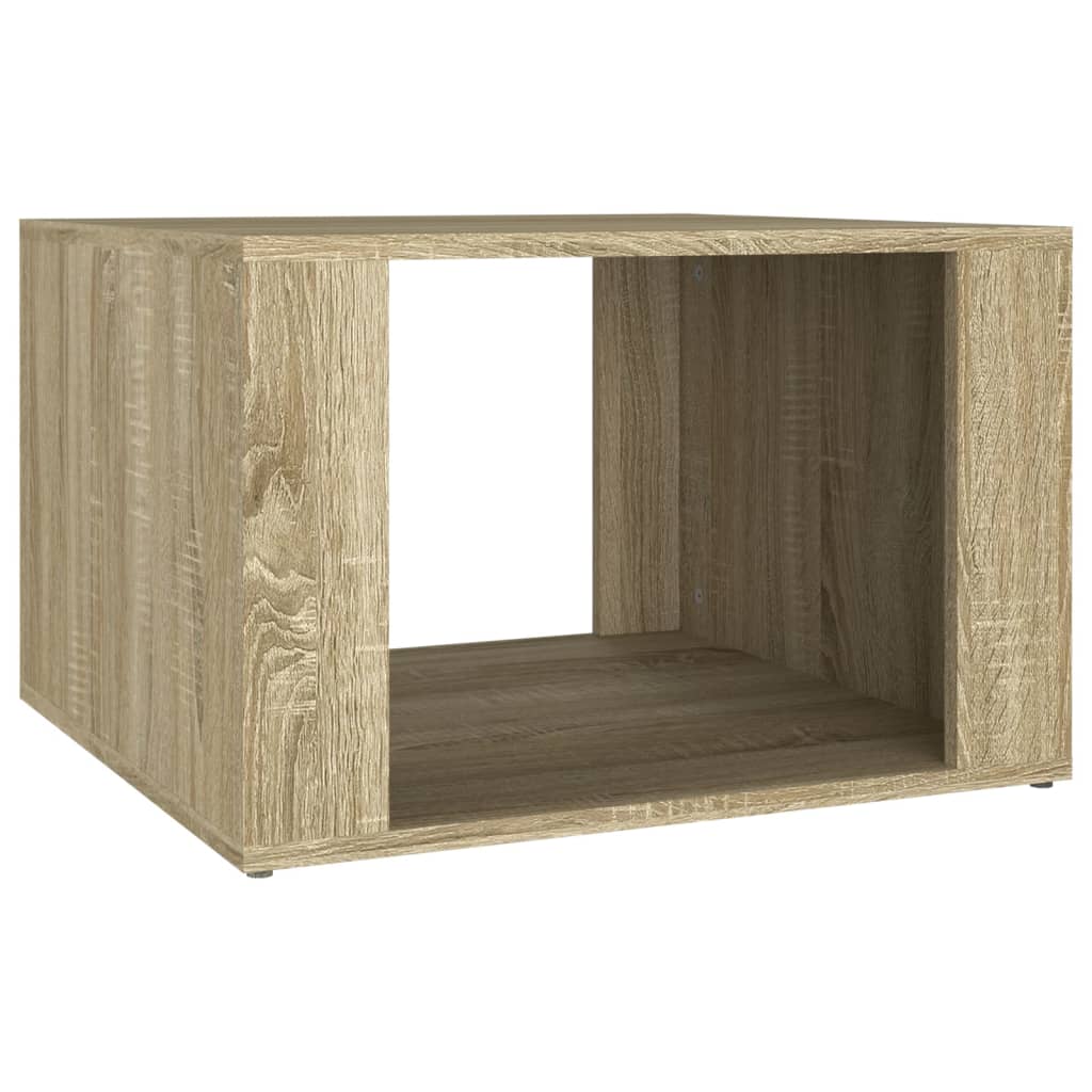 Sonoma Oak Bedside Table 57x55x36 cm - Engineered Wood Elegance