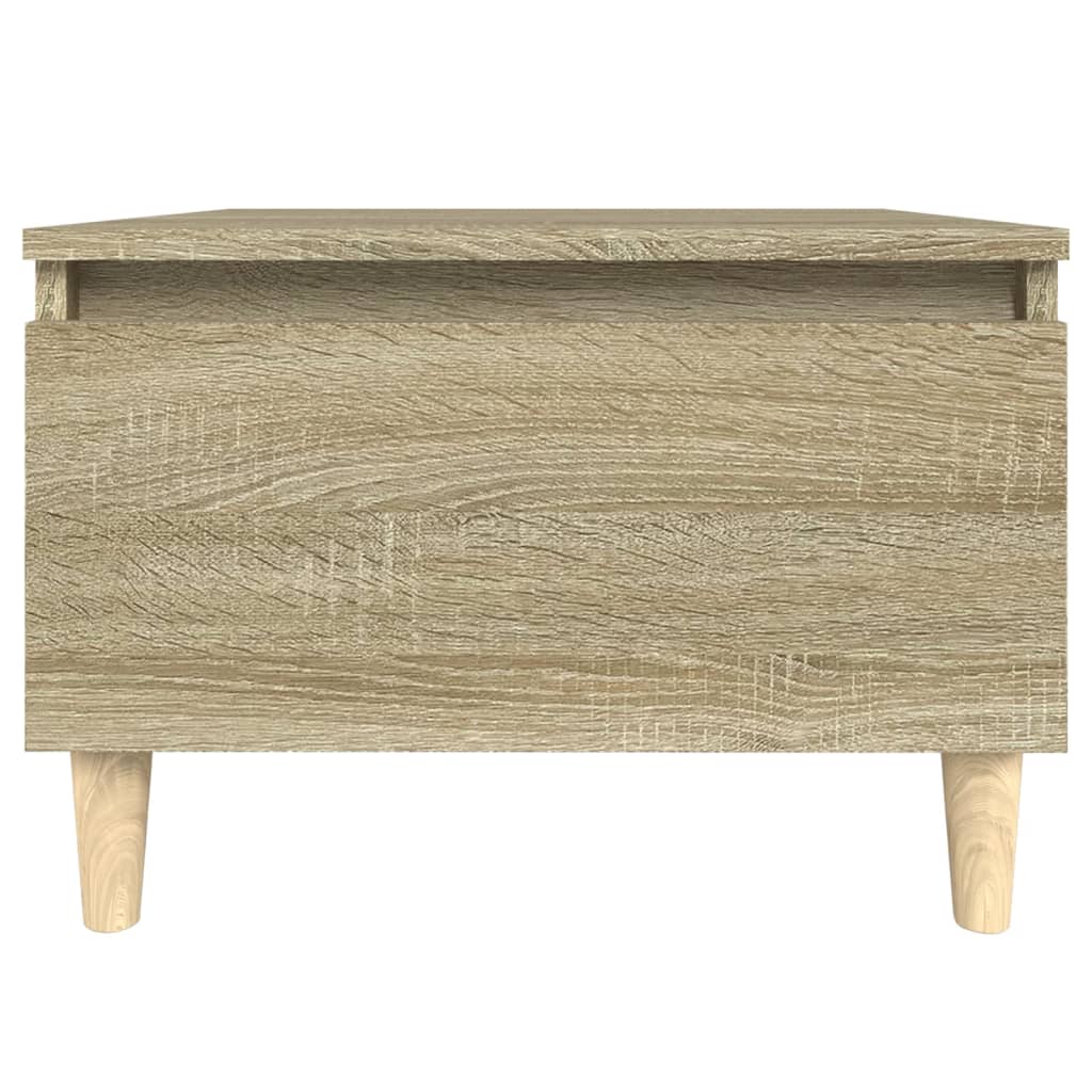 Sonoma Oak Side Tables 2-Piece Set - Engineered Wood, 50x46x35cm