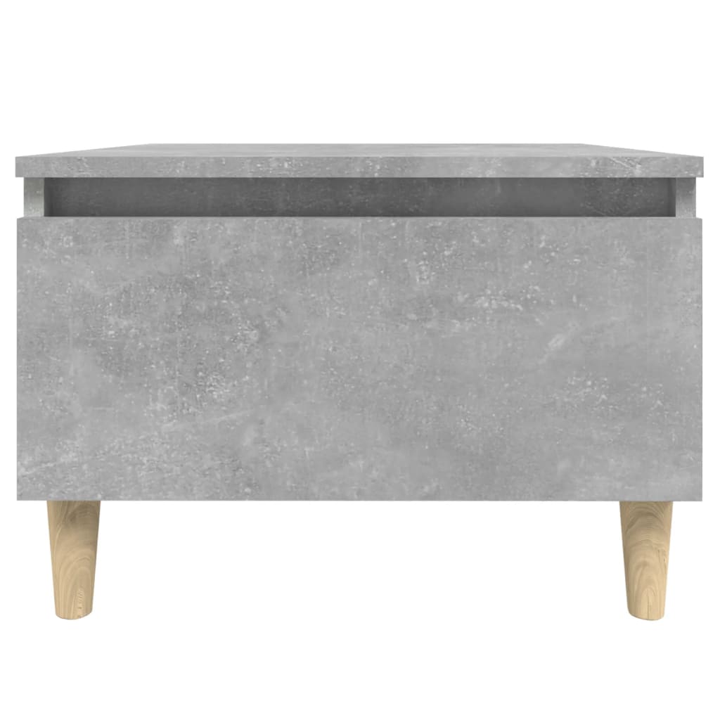 2-Pack Concrete Grey Side Tables, 50x46x35 cm, Engineered Wood