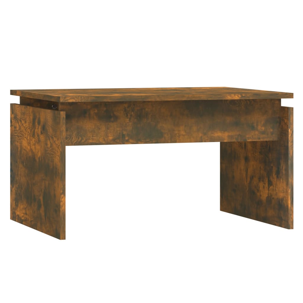 Coffee Table Smoked Oak 68x50x38 cm Engineered Wood
