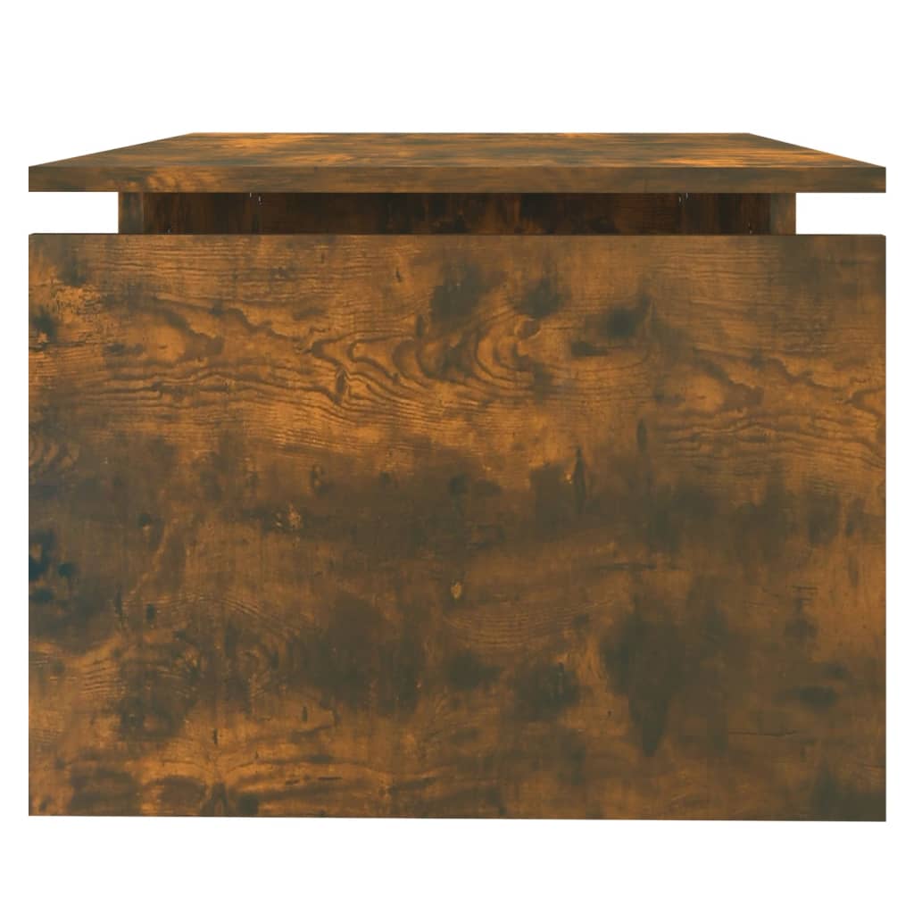Coffee Table Smoked Oak 68x50x38 cm Engineered Wood