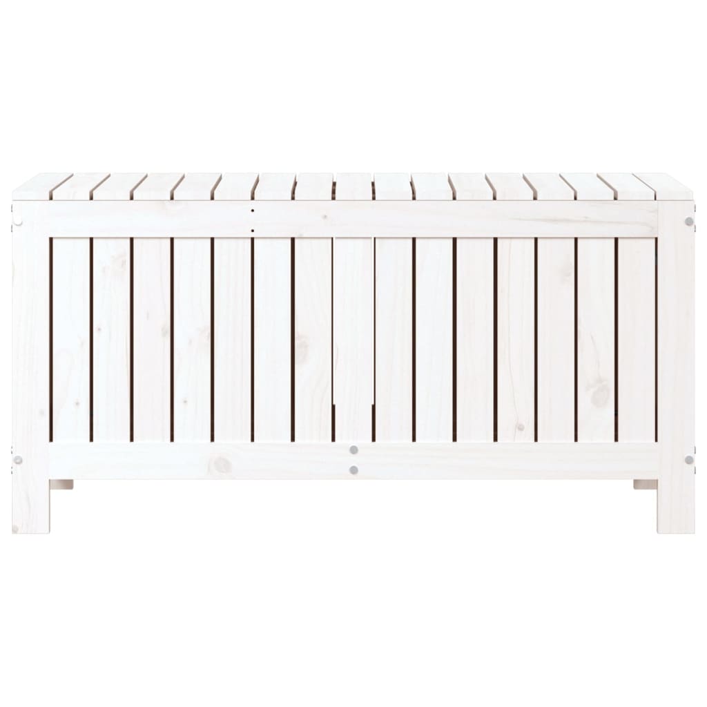 White Pine Garden Storage Box 108x42.5x54 cm - Solid Wood