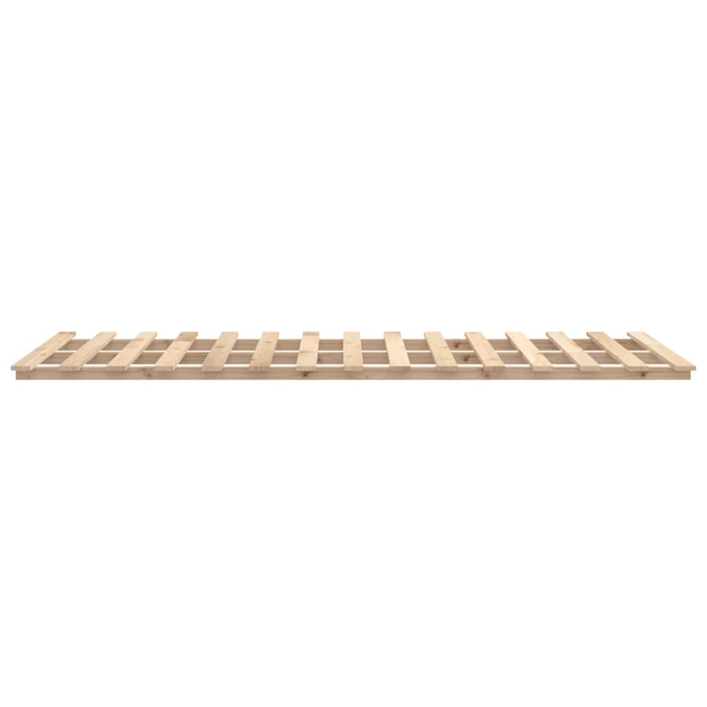 Solid Pine Small Single Bed Frame 75x190 cm - No Mattress Included