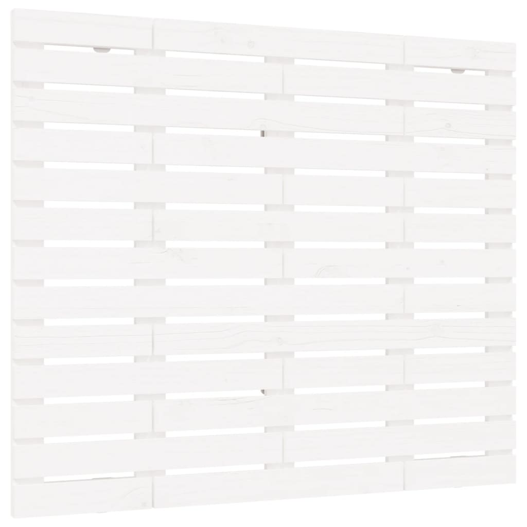 Solid Pine Wall Headboard - White, 106x3x91.5 cm