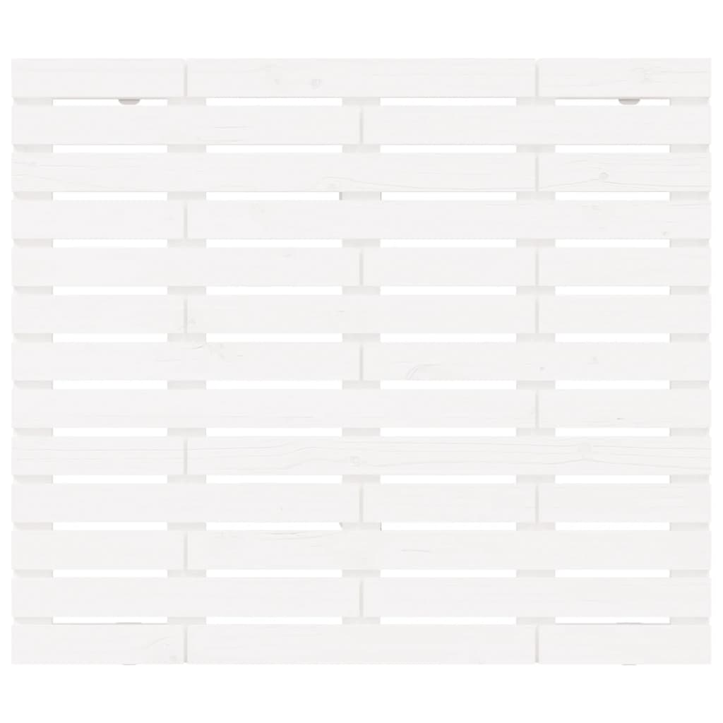 Solid Pine Wall Headboard - White, 106x3x91.5 cm