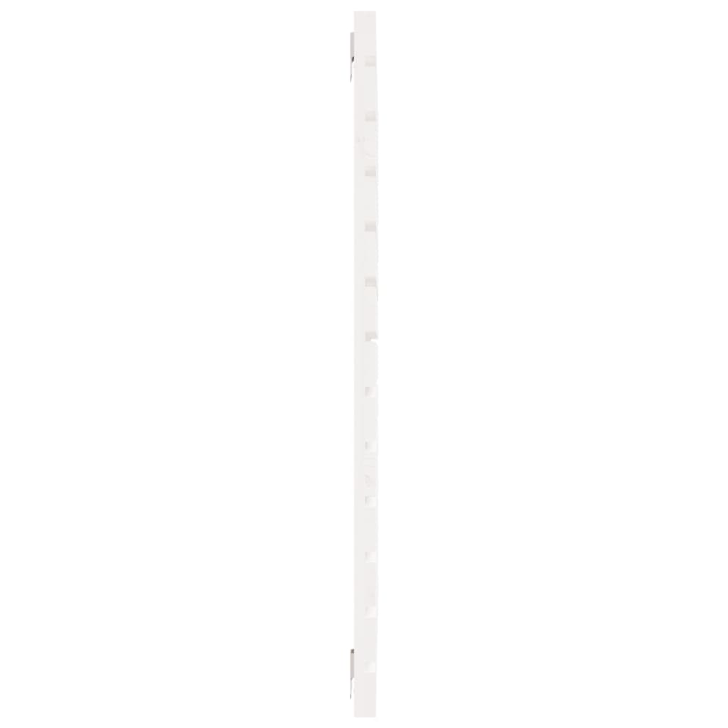 Solid Pine Wall Headboard - White, 106x3x91.5 cm