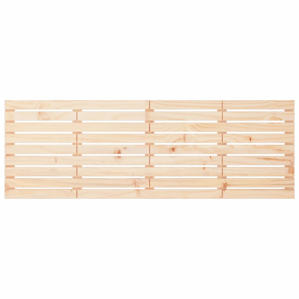 Solid Pine Wall Headboard - 206x3x63 cm - Rustic Elegance