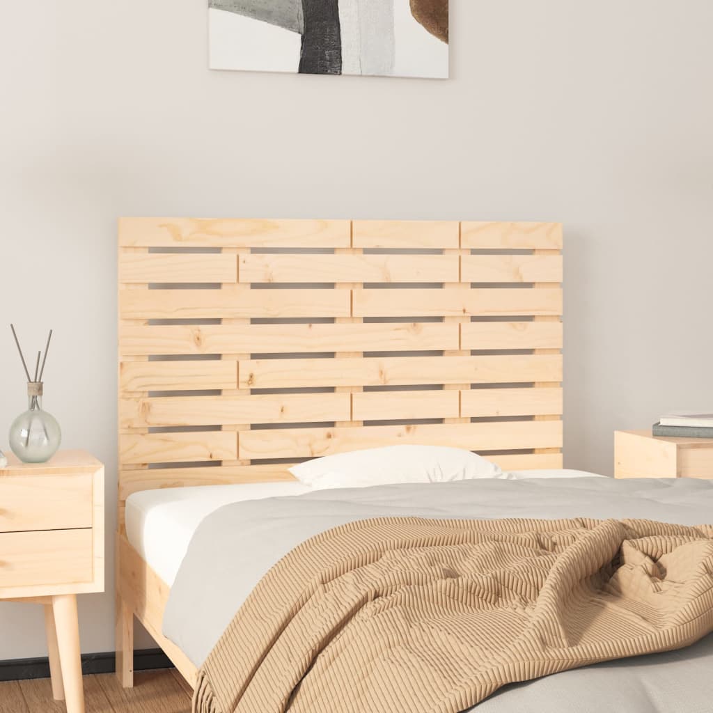 Solid Pine Wall Headboard 96x3x63 cm - Stylish & Durable Design