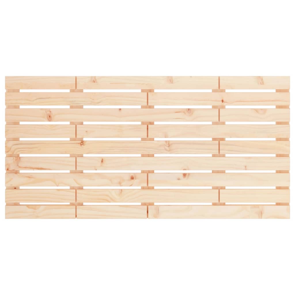 Solid Pine Wall Headboard 146x3x63 cm - Stylish & Durable