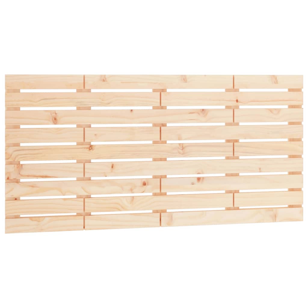 Solid Pine Wall Headboard 141x3x63 cm - Rustic Elegance