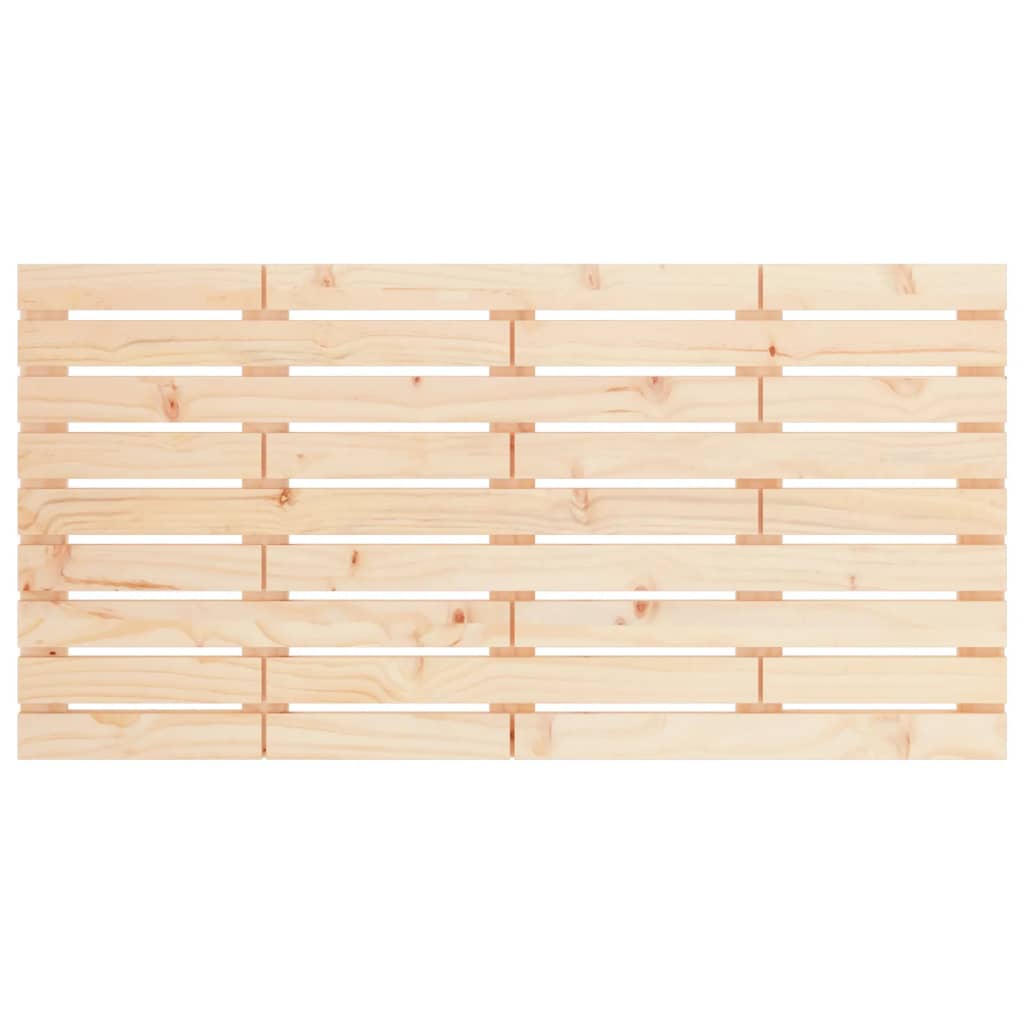 Solid Pine Wall Headboard 141x3x63 cm - Rustic Elegance