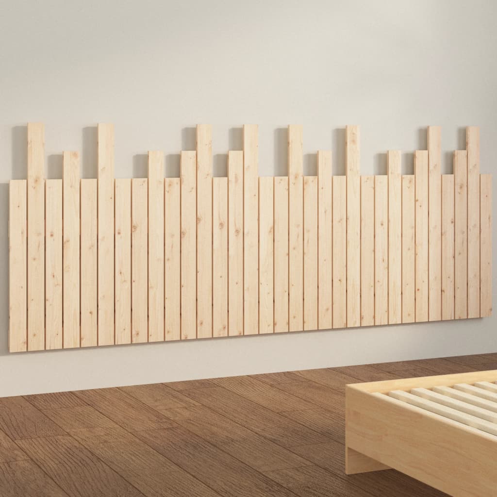 Solid Pine Wall Headboard 204x3x80 cm - Elegant and Durable Design