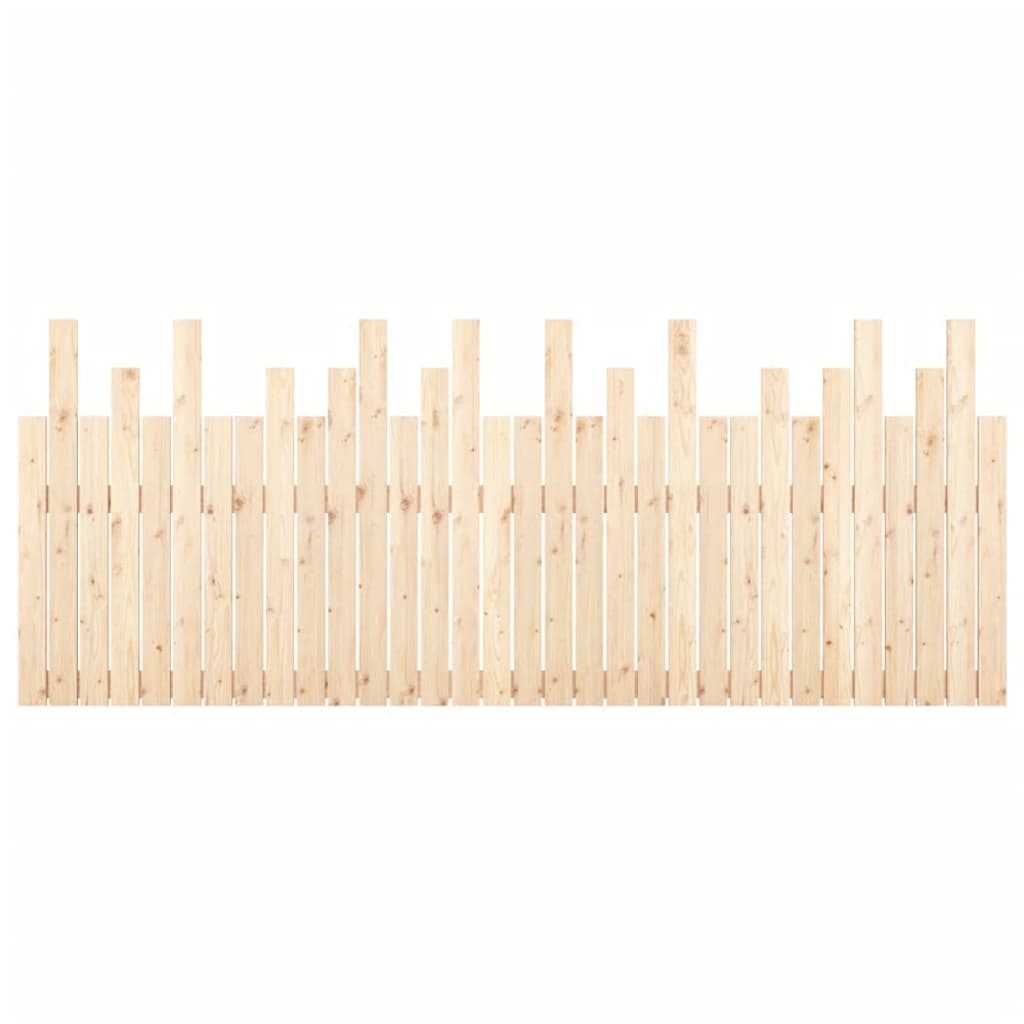 Solid Pine Wall Headboard 204x3x80 cm - Elegant and Durable Design