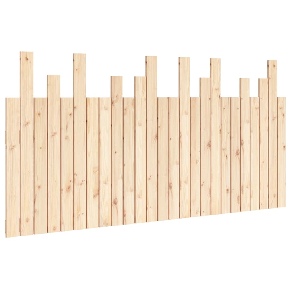 Solid Wood Pine Wall Headboard, 159.5x3x80 cm