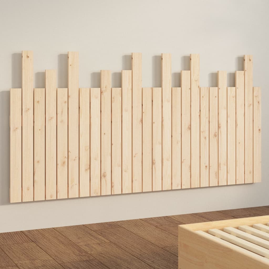 Solid Wood Pine Wall Headboard, 159.5x3x80 cm