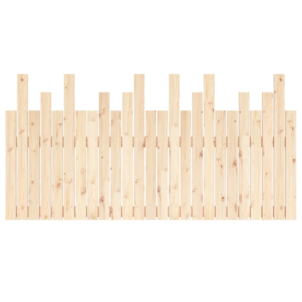 Solid Wood Pine Wall Headboard, 159.5x3x80 cm