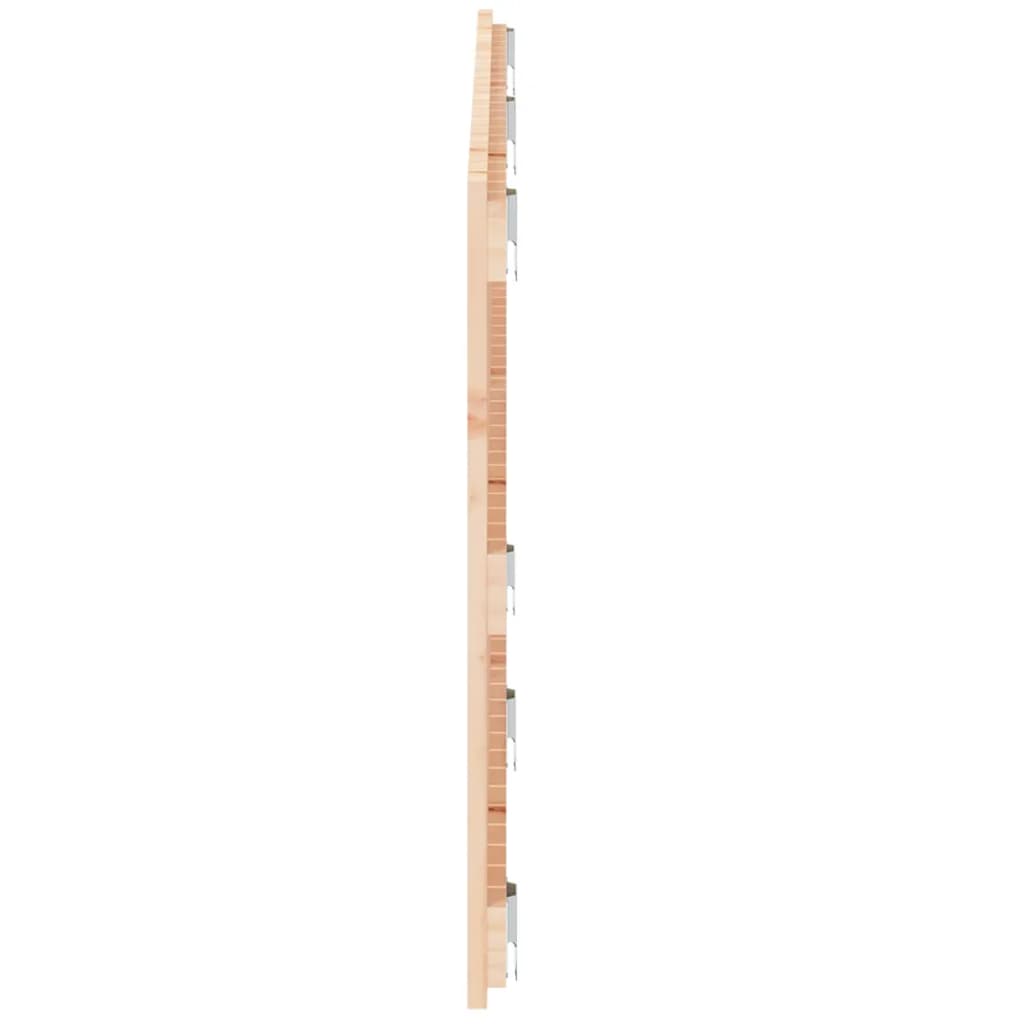 Solid Pine Wood Wall Headboard 147x3x60 cm | Rustic Charm