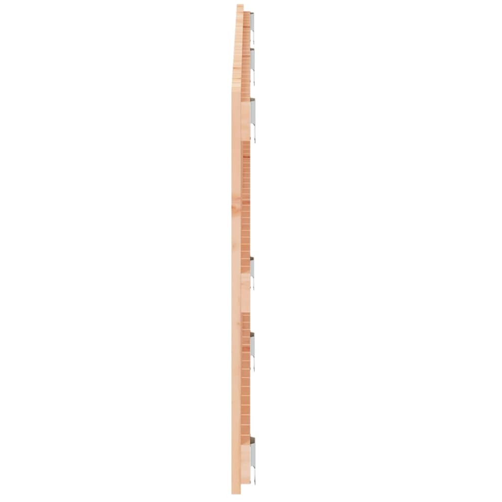 Solid Pine Wood Wall Headboard 159.5x3x60 cm - Natural Finish