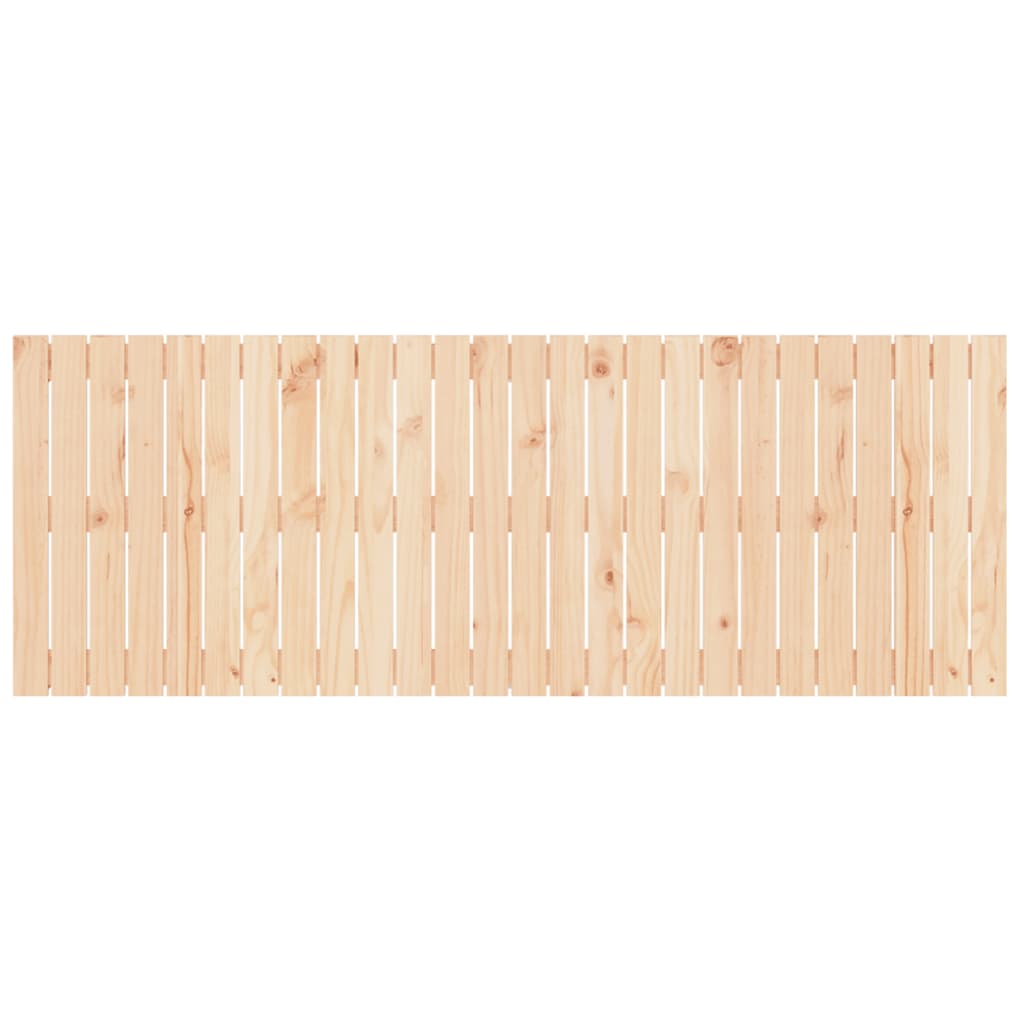 Solid Pine Wall Headboard 166x3x60 cm - Rustic Charm for Your Bedroom