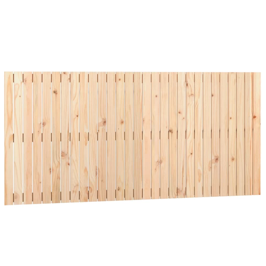 Solid Pine Wood Wall Headboard 185x90 cm - Timeless Elegance