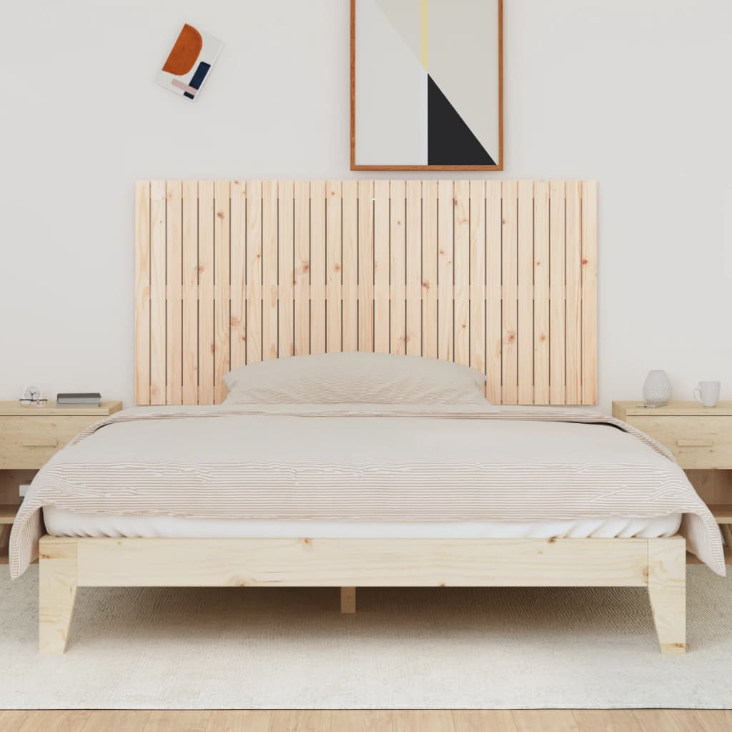 Solid Pine Wood Wall Headboard 185x90 cm - Timeless Elegance